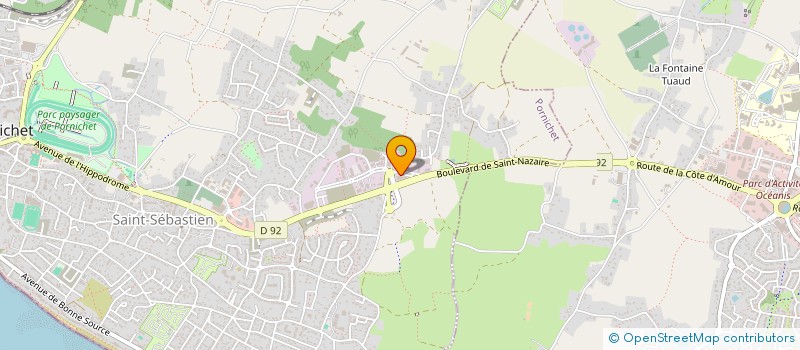 localisation de l'entreprise ATLAS IMMO à PORNICHET