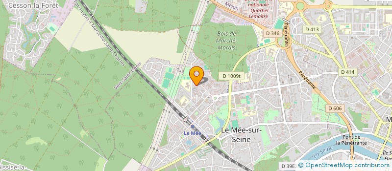 localisation de l'entreprise ATLAS IMMO  LE MEE SUR SEINE