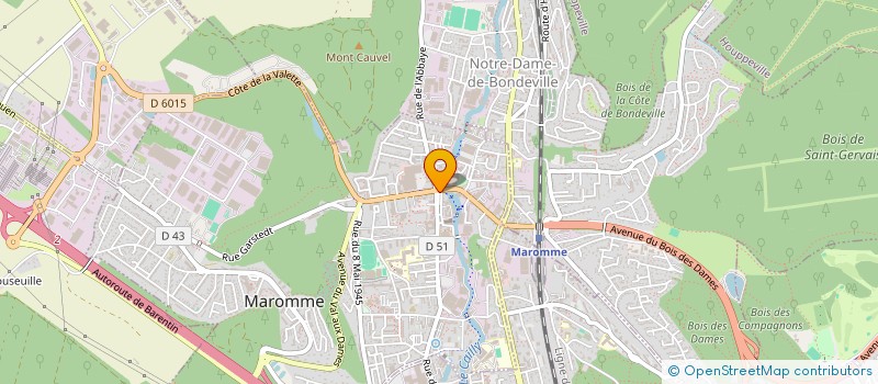 localisation de l'entreprise ATLAS IMMO  MAROMME