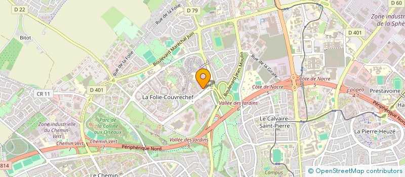 localisation de l'entreprise ATLAS IMPORT EXPORT à CAEN