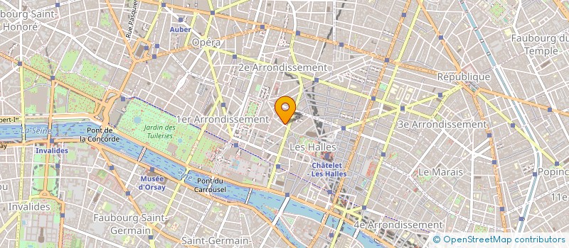 localisation de l'entreprise ATLAS INTERNATIONAL à PARIS