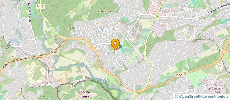 localisation de l'entreprise ATLAS INVESTMENT  CLAPIERS