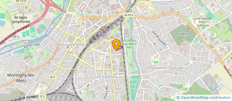 localisation de l'entreprise ATLAS-IT CONSULTING  METZ