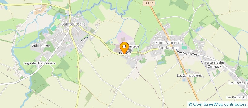 localisation de l'entreprise ATLAS LOC  SAINTE-CECILE