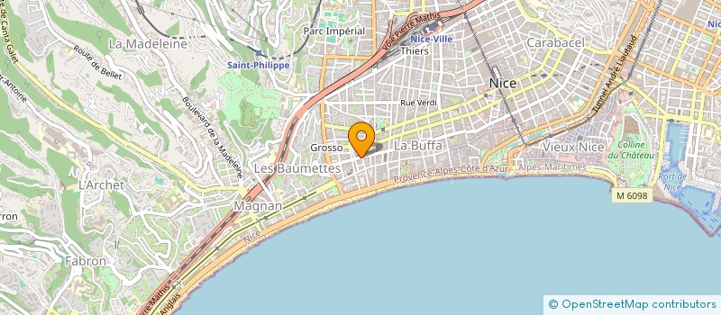 localisation de l'entreprise ATLAS M&A à NICE