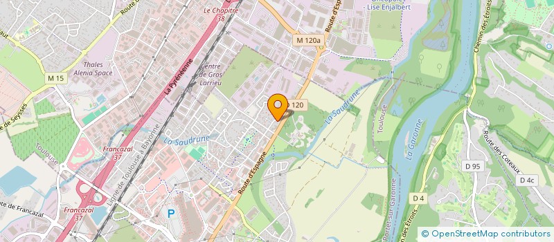 localisation de l'entreprise ATLAS MAISONS  PORTET-SUR-GARONNE