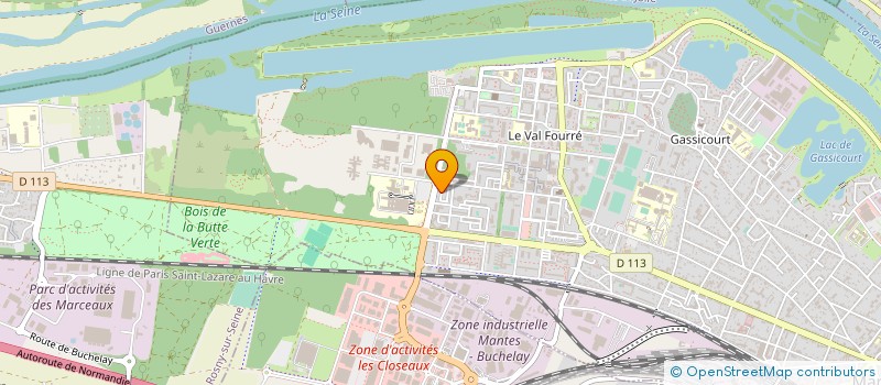 localisation de l'entreprise ATLAS MANAGEMENT à MANTES-LA-JOLIE