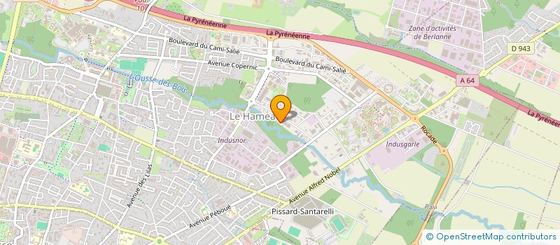 localisation de l'entreprise ATLAS MT SERVICES  PAU