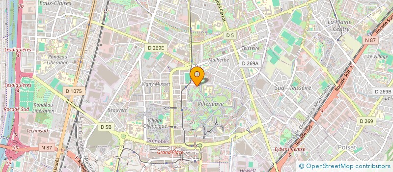 localisation de l'entreprise ATLAS NETT'  GRENOBLE