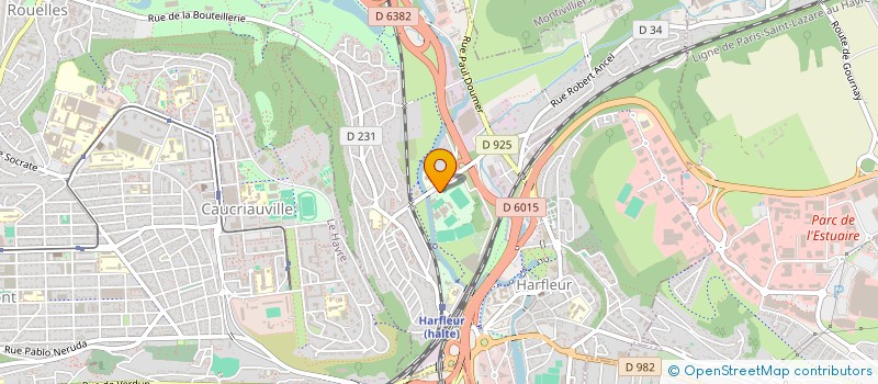 localisation de l'entreprise ATLAS PANKRATION à HARFLEUR