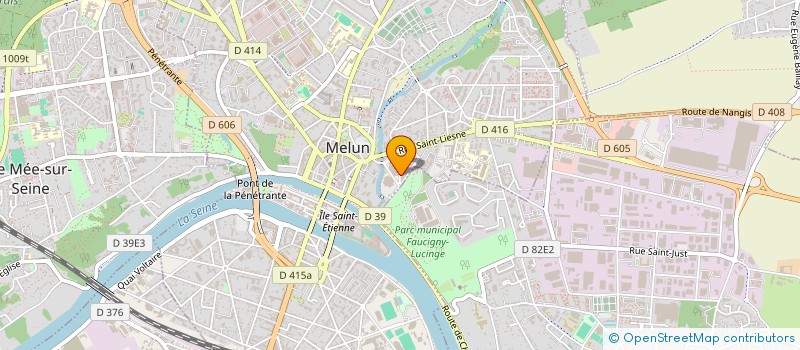 localisation de l'entreprise ATLAS PARTS AUTO à MELUN