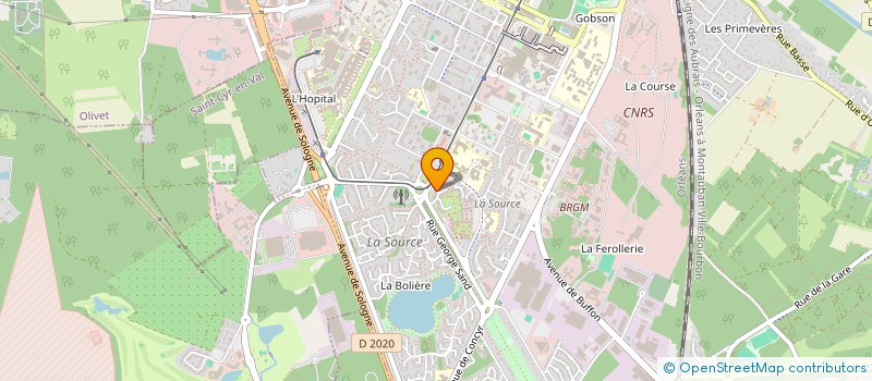 localisation de l'entreprise ATLAS PRIMEUR 45 à ORLEANS
