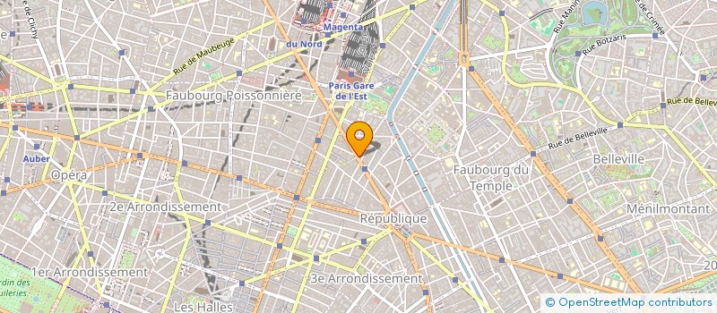 localisation de l'entreprise ATLAS PROD  PARIS