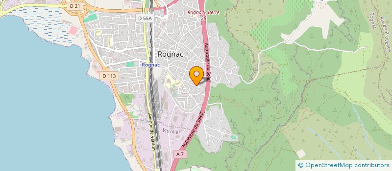 localisation de l'entreprise ATLAS PRODUCTION ECLAIRS  ROGNAC