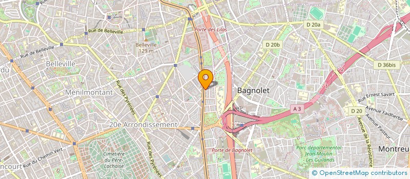 localisation de l'entreprise ATLAS REEM DE GOLFE  PARIS