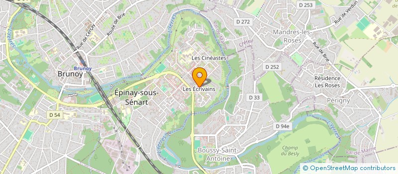 localisation de l'entreprise ATLAS RENOVA  EPINAY-SOUS-SENART