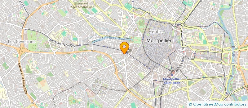 localisation de l'entreprise ATLAS RESTAURANT à MONTPELLIER