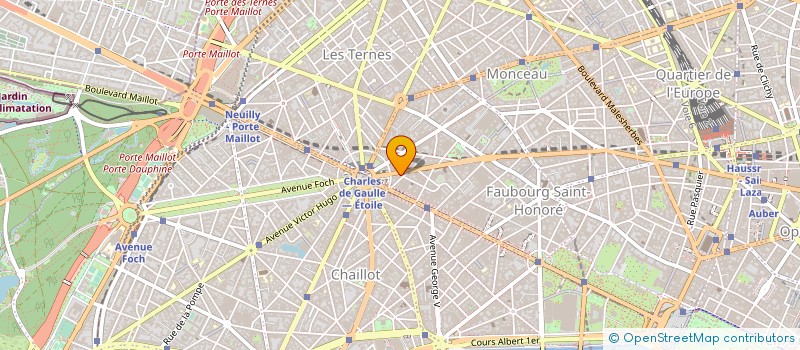 localisation de l'entreprise ATLAS SARL à PARIS