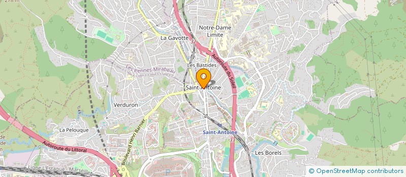 localisation de l'entreprise ATLAS SERVICE à MARSEILLE