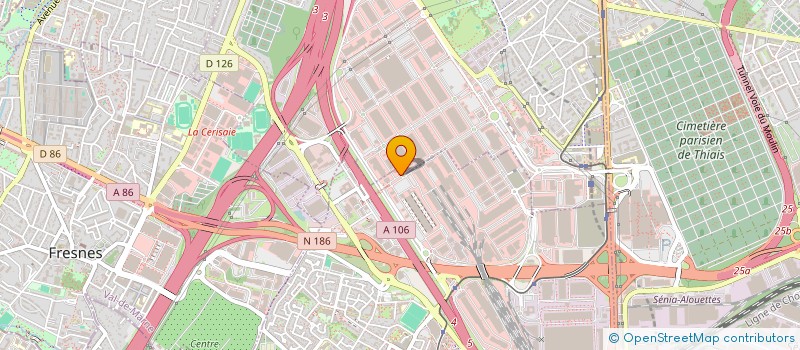 localisation de l'entreprise ATLAS SERVICES  RUNGIS