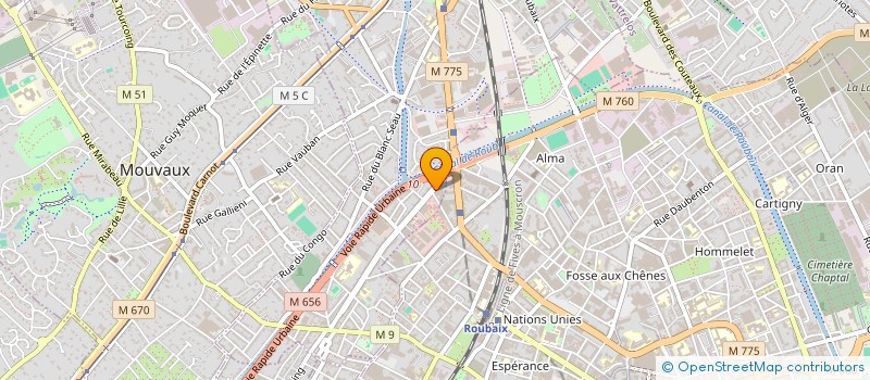 localisation de l'entreprise ATLAS SMART SERVICES à TOURCOING