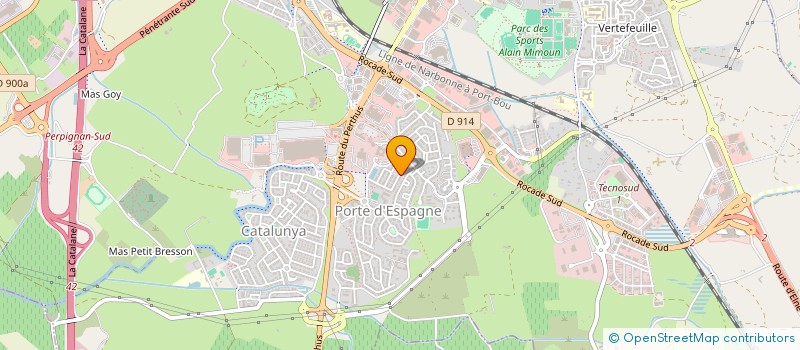 localisation de l'entreprise ATLAS SPICY  PERPIGNAN