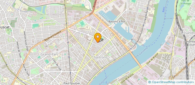 localisation de l'entreprise ATLAS SYSTEMES à BORDEAUX