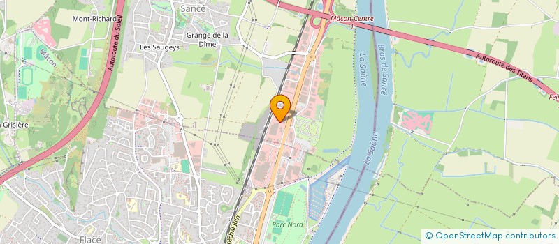 localisation de l'entreprise ATLAS TOUT TRAVAUX SUR CORDE  SANCE