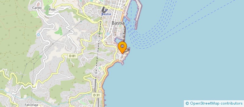 localisation de l'entreprise ATLAS TRANSFERTS à BASTIA