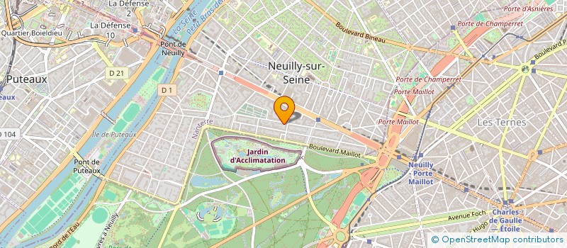 localisation de l'entreprise ATLAS TRANSLATION AGENCY à NEUILLY-SUR-SEINE