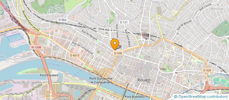 localisation de l'entreprise ATLAS TRANSPORTS  ROUEN