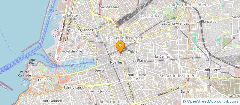 localisation de l'entreprise ATLAS VOYAGES à MARSEILLE