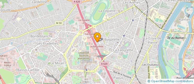 localisation de l'entreprise ATLAS31 EXPRESS à TOULOUSE
