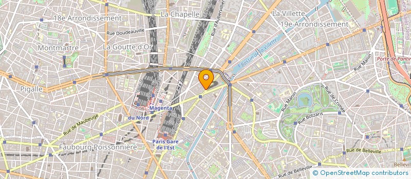 localisation de l'entreprise ATLASBAT  PARIS