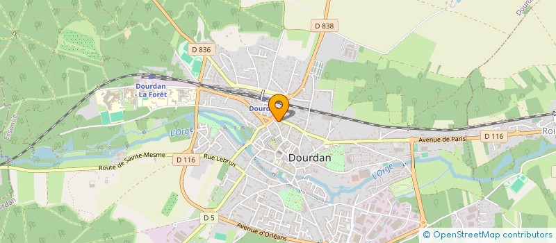 localisation de l'entreprise ATLASCORNER à DOURDAN