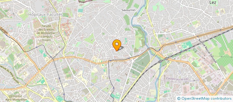 localisation de l'entreprise ATLASENS à MONTPELLIER