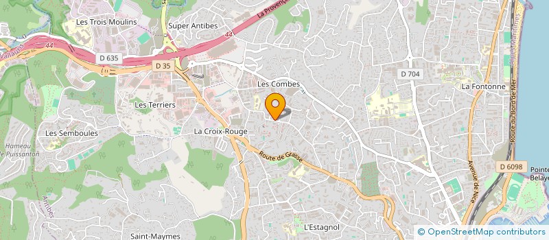 localisation de l'entreprise ATLASOR GROUP  ANTIBES