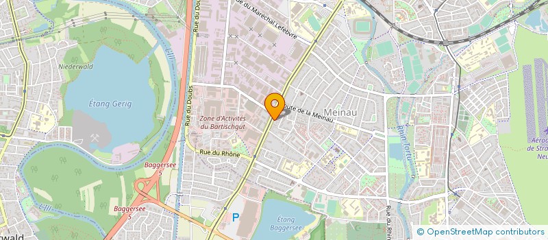 localisation de l'entreprise ATLASSIB FRANTA à STRASBOURG