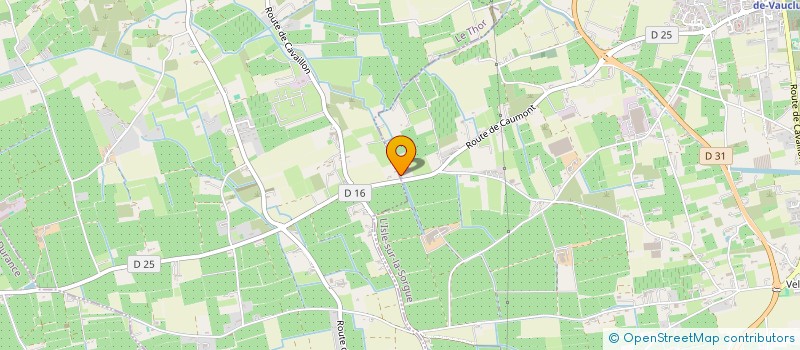 localisation de l'entreprise ATLC  L'ISLE-SUR-LA-SORGUE