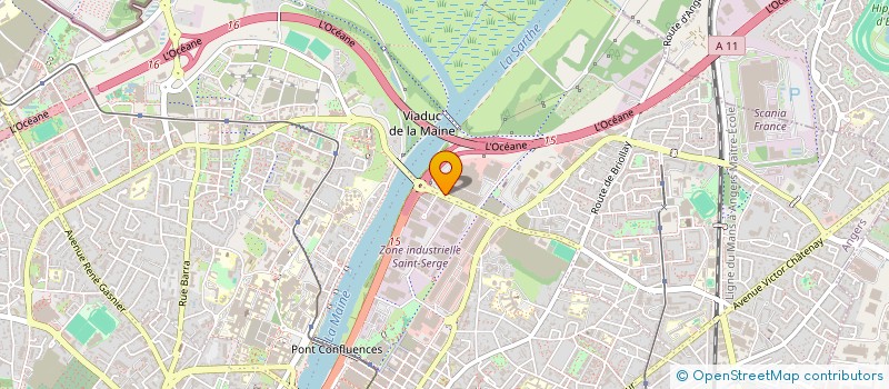 localisation de l'entreprise ATLC-ANGERS à ANGERS