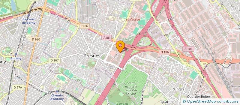 localisation de l'entreprise ATLC-FSN  FRESNES