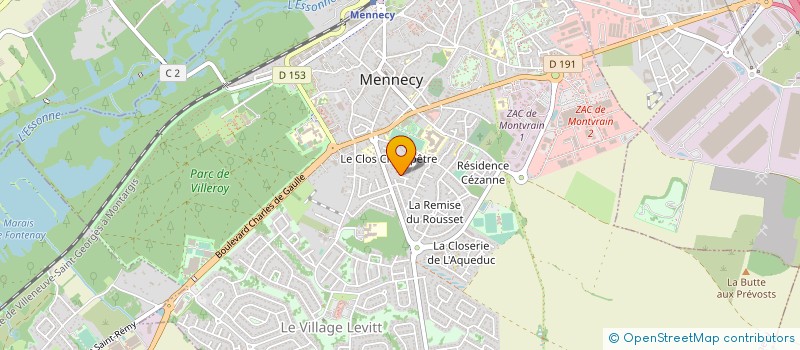 localisation de l'entreprise ATLE à BONDOUFLE