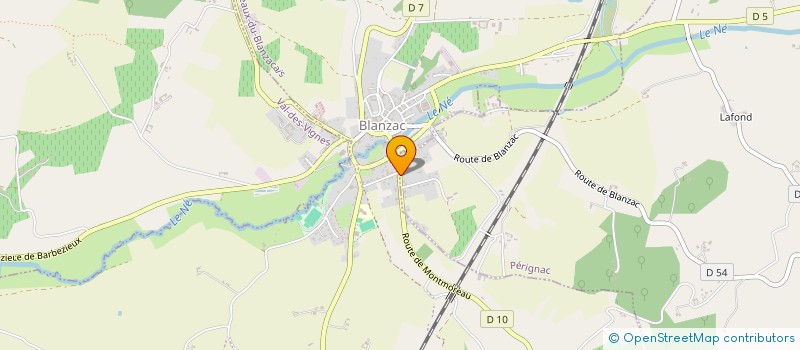 localisation de l'entreprise ATLEB à COTEAUX-DU-BLANZACAIS