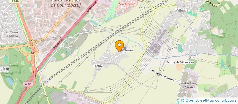 localisation de l'entreprise ATLETIK KIOKUSHIN JUTSU ESKRIMA  AKJE  VILLEJUST