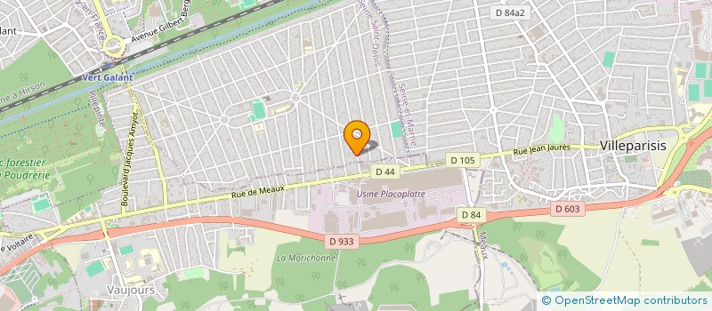 localisation de l'entreprise ATLG IMMOBILIER à TREMBLAY-EN-FRANCE