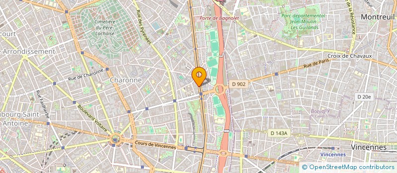 localisation de l'entreprise ATLI OPTIQUE  PARIS