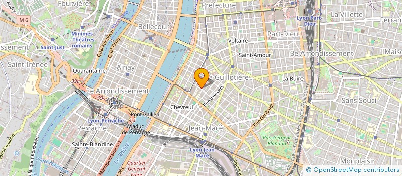 localisation de l'entreprise ATLIS à LYON