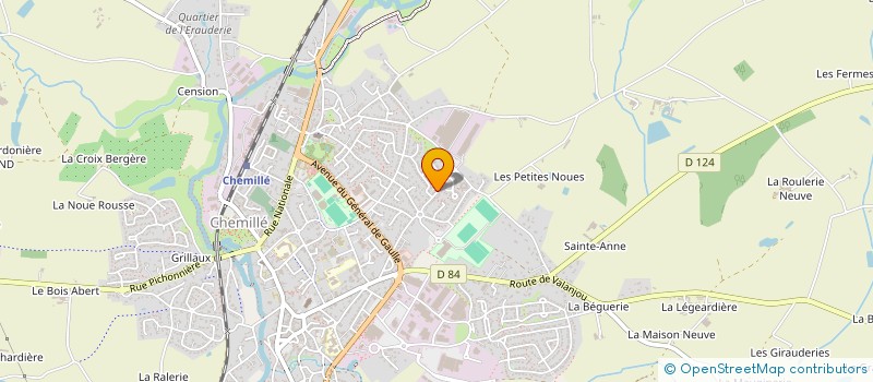 localisation de l'entreprise ATLIS  CHEMILLE-EN-ANJOU