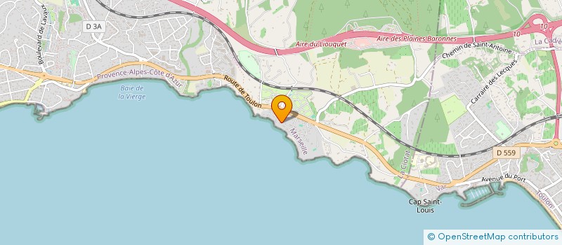 localisation de l'entreprise ATLM RENOV  LA CIOTAT