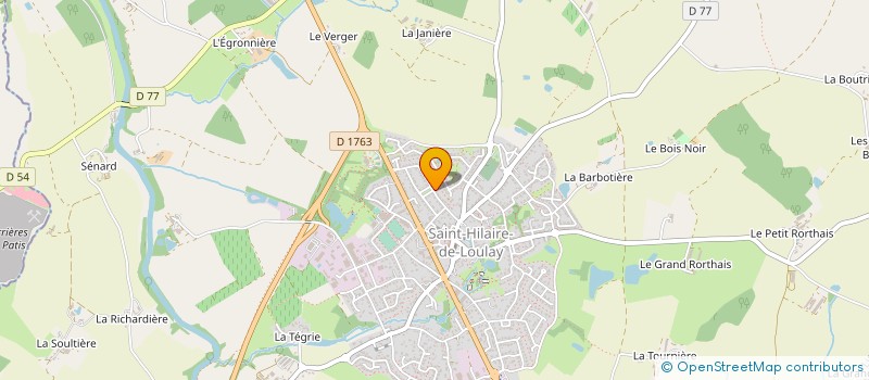 localisation de l'entreprise ATLOC à MONTAIGU-VENDEE